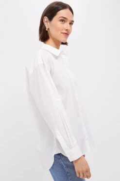 White Wexler Cotton Button Down -Loeffler Randall Store 00H2qgmRMYSRX319VjDoLLdkMQklrQK9 1