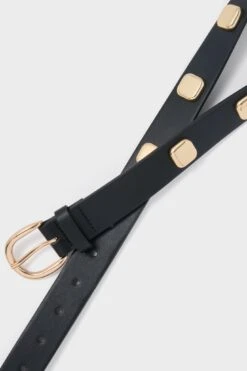 Black And Gold Flat Studded Belt 7 Black And Gold Flat Studded Belt -Loeffler Randall Store 00WKG83wQ4WNij2TmbYSVt7XWolItRpM 1