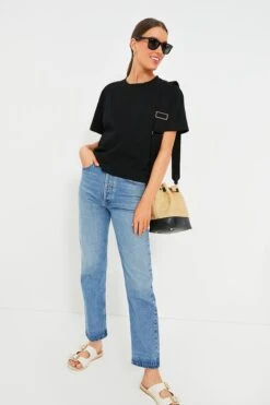 Warm Raffia And Black New York Bucket Bag -Loeffler Randall Store 07TTbkPFb2sY9AJwXHbXA30qCv1McqqL 1