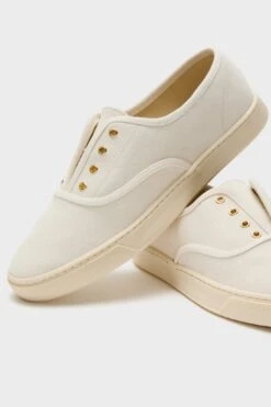 Ivory Canvas Bea Sneakers -Loeffler Randall Store 08MzZnvhbJwVyyYwz1epjIaothuEDxpE 1