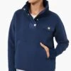 Navy Snap Neck Bailey Pullover -Loeffler Randall Store 0BKTtZZ1tE9oJOBvZB6YwWZ7OB4fJXfA 1