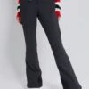 Jet Black Aurora High Waist Flare Ski Pant