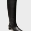 Loeffler Randall Black Soft Calf Indy Boots