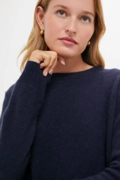 Navy Bodie Boyfriend Cashmere Crewneck Sweater 11 Navy Bodie Boyfriend Cashmere Crewneck Sweater -Loeffler Randall Store 0RVGGsuxjf1VvhwL20mJEmAt8guAcrHz 1