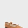 Loeffler Randall Caramel Leonie Soft Ballet Flats