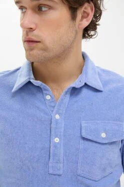 Perry Winkle Terrycloth Players Shirt -Loeffler Randall Store 0pLgfye8TlruGqxi8ym73HYd2Ztu63II 1