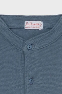 Dusty Blue Alcomo Long Sleeve Boy Polo -Loeffler Randall Store 13biSs5TcwWyGOOsBP0sMoTsp1VSBaQb 1