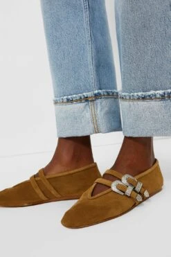 Taupe Claudia Ballet Slippers 8 Taupe Claudia Ballet Slippers -Loeffler Randall Store 1CPoIbGByYo3Eu8sFZIDQpVcpD7yztY5 1