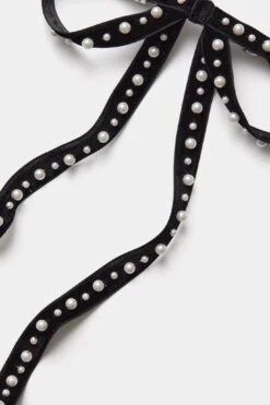 Black Pearl Annalee Bow Barrette -Loeffler Randall Store 1HzbMXMQlOuPUy3Tsbf5WZG9edoOZDWS 1