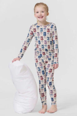 Ballet Slippers Kids Bamboo Pj Set -Loeffler Randall Store 1PQ6WBtM1noFgmVbqTFfPiHqhNX5TiKo 1