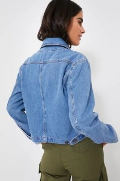 Vanessa Bruno Indigo Clair Barnabe Jacket -Loeffler Randall Store 1PUTfLp9vgayXUPpMzJaj7iLz4lzkMnr 1