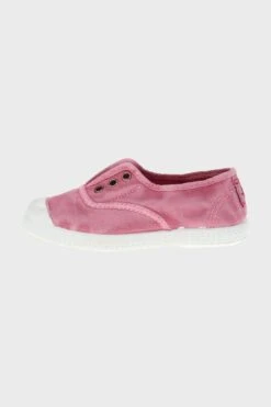 Cienta Washed Pink Canvas Laceless Sneaker 5 Cienta Washed Pink Canvas Laceless Sneaker -Loeffler Randall Store 1ZATZCVQnBASkO4R3qvOfA5nbZvvMpzf 1