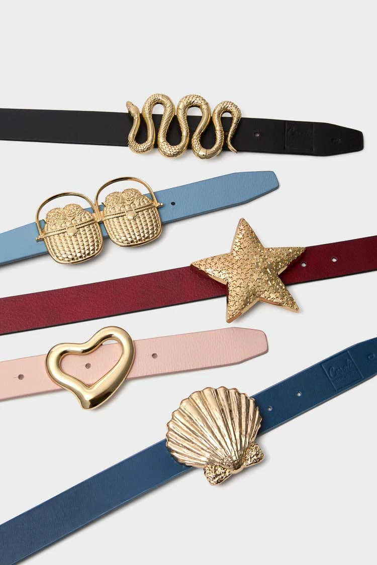 Atlantic Navy And Chambray Reversible Leather Belt 6 Atlantic Navy And Chambray Reversible Leather Belt - Image 6