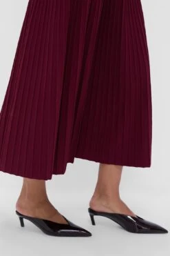 Cranberry Genna Long Sleeve Midi Dress -Loeffler Randall Store 1wYqAneAeIe07WiNzmNdB8ZhRl4UZn98 1