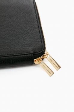 Black Pebble Leather Travel Wallet -Loeffler Randall Store 1yAcgV9DQIkO0DKIkv9JA9B0V8ST5Hf1 1