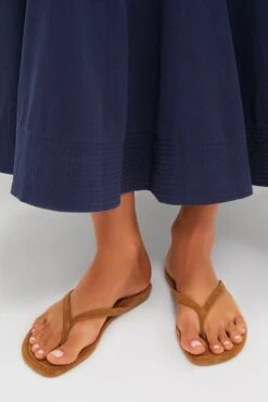 Staud Tan Freja Thong Sandal -Loeffler Randall Store 23M60A7H1YyX4FhLxLPn5C07R1fWL8Lp 1