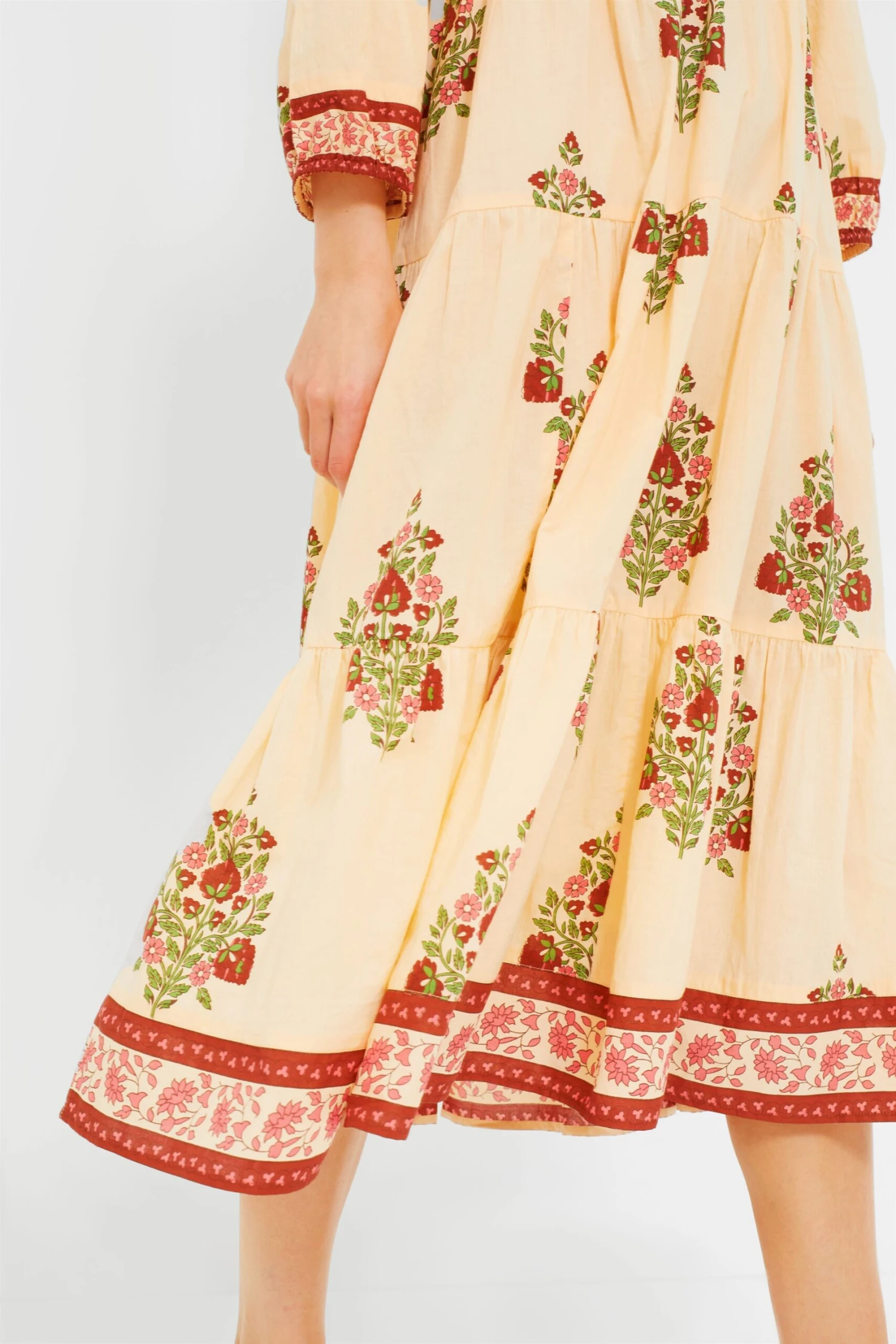 Blush Chandelier Long Sleeve Salty Paloma Caftan 6 Blush Chandelier Long Sleeve Salty Paloma Caftan - Image 6