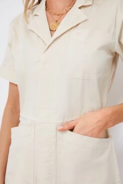 Oatmilk Standard Short Sleeve Jumpsuit 10 Oatmilk Standard Short Sleeve Jumpsuit -Loeffler Randall Store 2BWyua86RWR1vvUgrsIjVDZetP0mxQdA 1