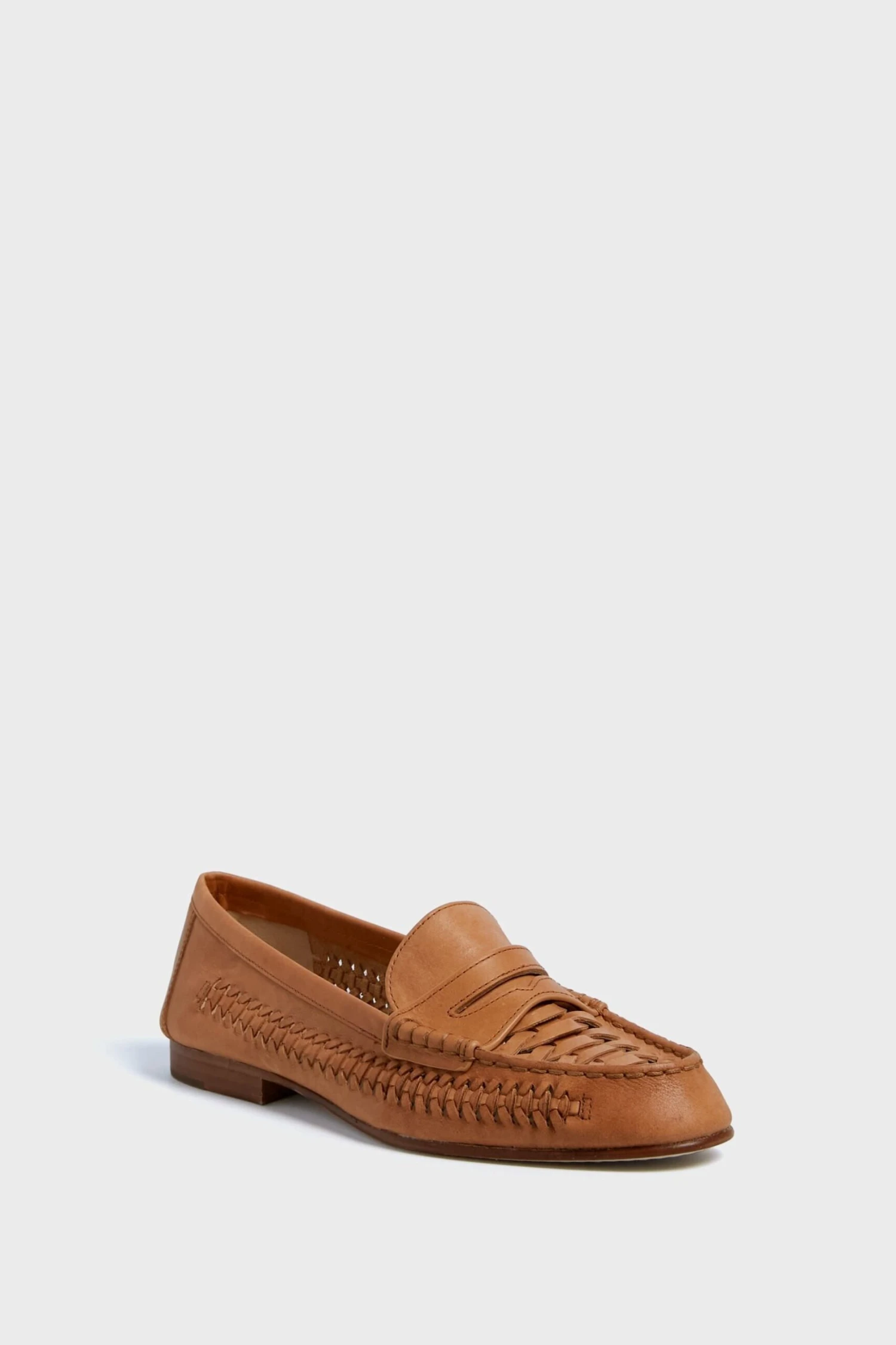 Veronica Beard Natural Penny Woven Loafers 1 Veronica Beard Natural Penny Woven Loafers