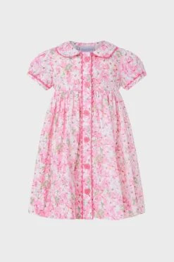 Daisy Button-Front Dress & Bloomers