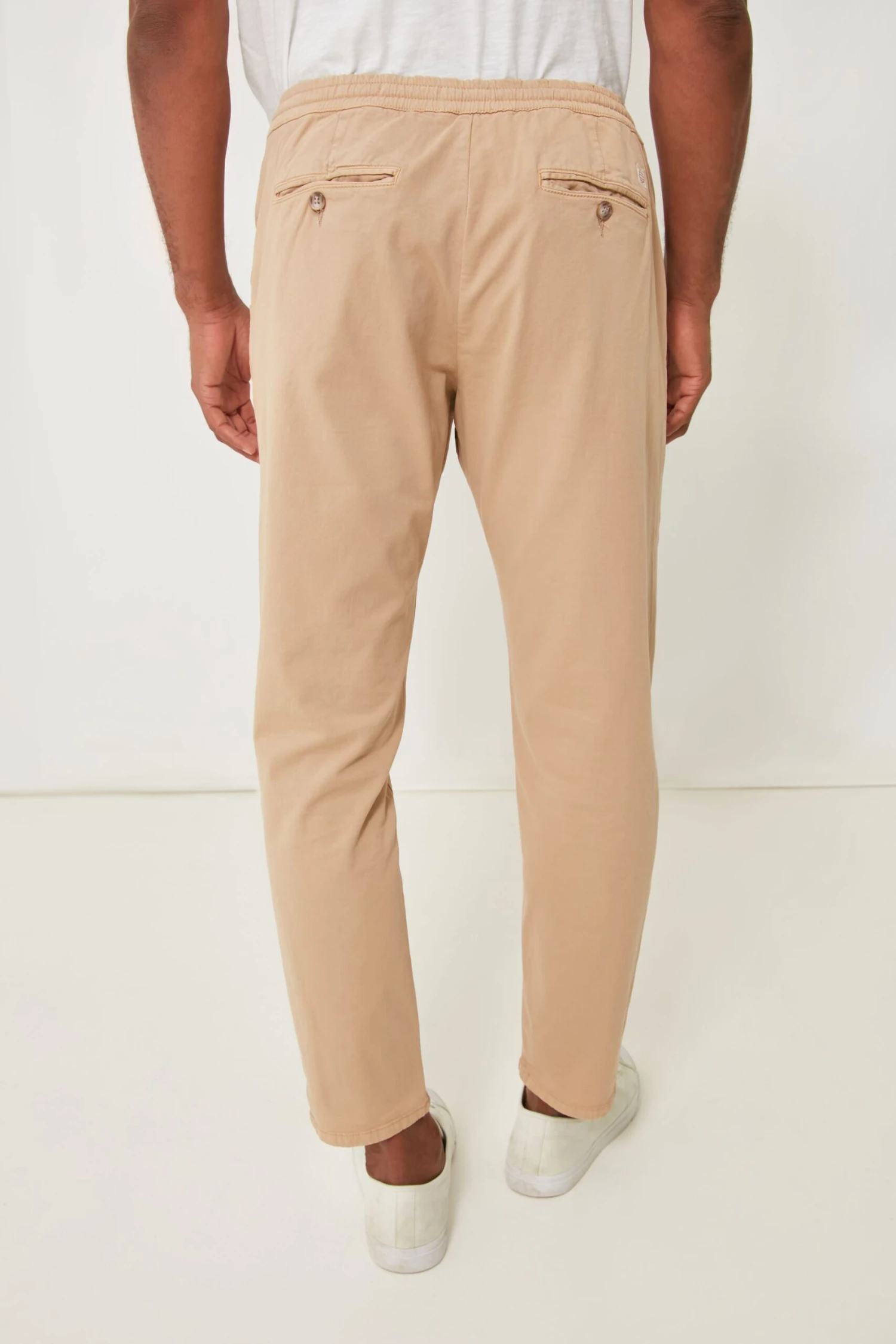 Marine Layer Faded Khaki Athletic Fit Saturday Pant 5 Marine Layer Faded Khaki Athletic Fit Saturday Pant - Image 5