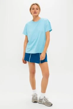 Milky Blue Short Sleeve Performance Jersey Ryan Boyfriend Tee 11 Milky Blue Short Sleeve Performance Jersey Ryan Boyfriend Tee -Loeffler Randall Store 2bwfgksTfyIpXNU8Xkf6uz1Gl5GpN1JF 1