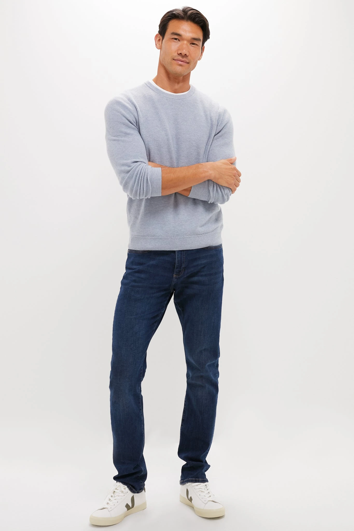 Marine Layer Misty Heather Gray Sweater Tee 2 Marine Layer Misty Heather Gray Sweater Tee - Image 2