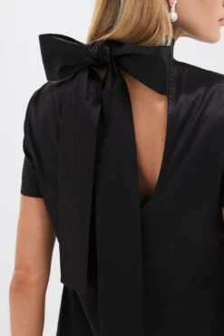 Staud Black Ilana Floral Mini Dress -Loeffler Randall Store 2gQNzj5aYmNfQdJX6oMCzmIlDqM8XaT9 1