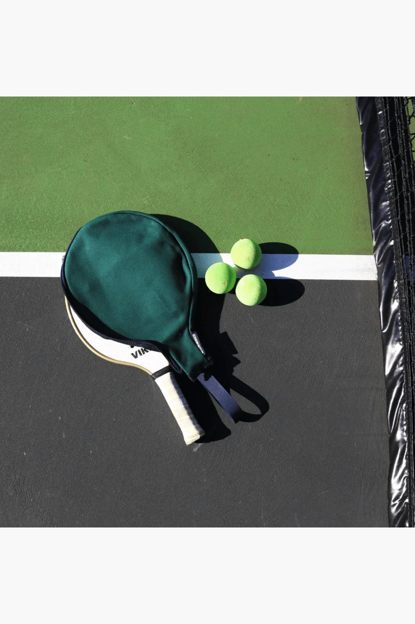 Hunter Green Paddle Racquet Cover 2 Hunter Green Paddle Racquet Cover - Image 2