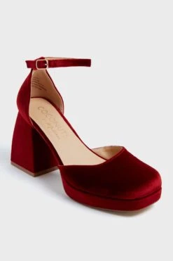 Matisse Burgundy Misha Heels