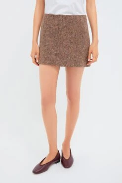 Vanessa Bruno Multicolored Tolmia Mini Skirt