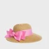 Exclusive Pink Packable Wide Bow Sunhat -Loeffler Randall Store 3GIBgMUcVjhuSlFy2MP4BRuuu2rJw8JE 1