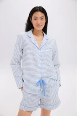 Women's La Mer Long Sleeve Short Set