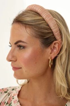 Loeffler Randall Peach Marina Puffy Headband -Loeffler Randall Store 3IYONWPlWIP6CK6sMXNo2u90n07JJu9D 1