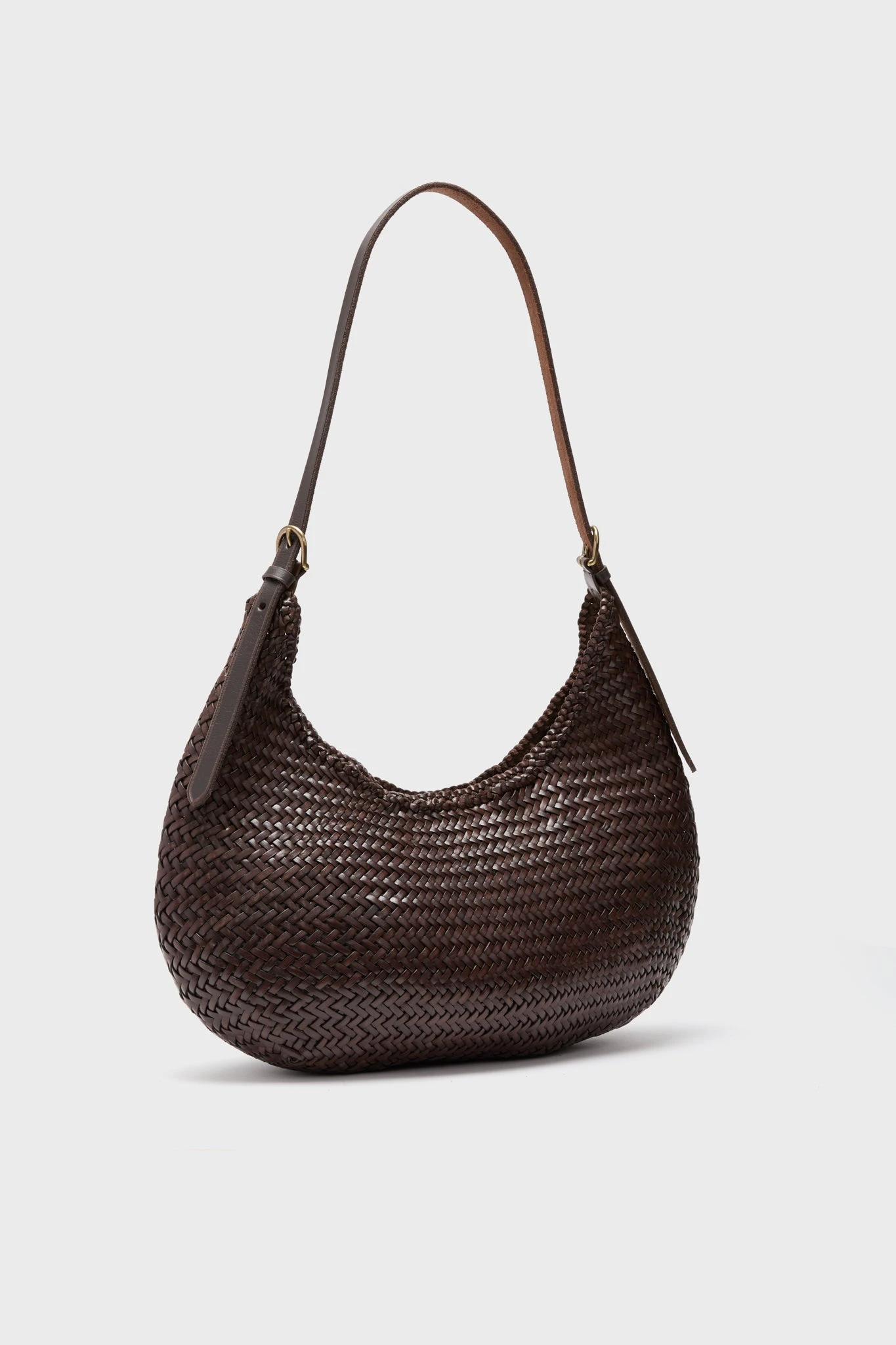 Dark Brown Luna Piena Hobo Bag 5 Dark Brown Luna Piena Hobo Bag - Image 5
