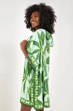 Tropical Palm Terrycloth Coverup -Loeffler Randall Store 3kkKi0OI7SI6jB30ubXTZTpMv7WvSFHn 1