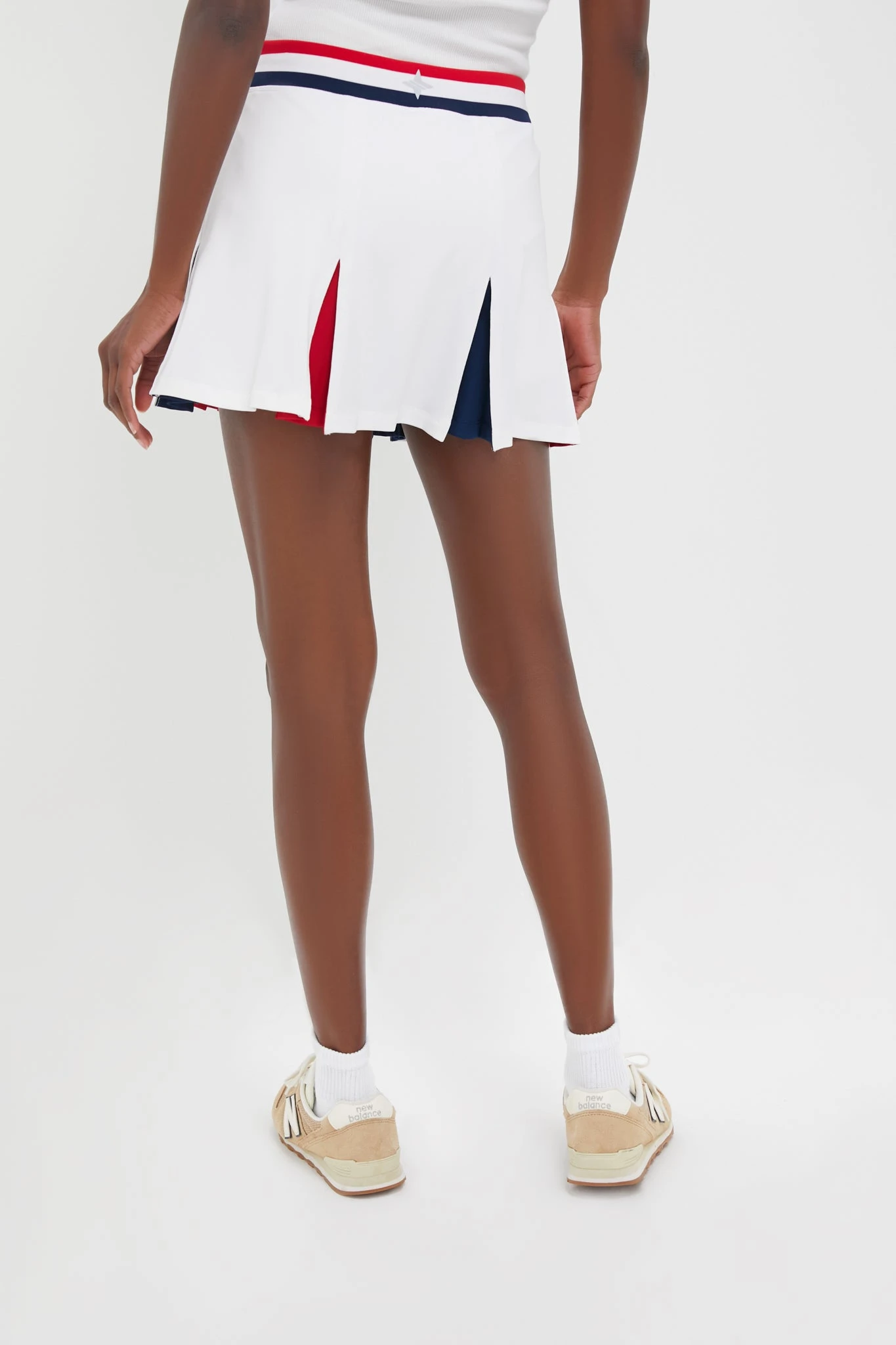 Americana 14 Inch Performance Stretch Woven Carly Tennis Skirt 5 Americana 14 Inch Performance Stretch Woven Carly Tennis Skirt - Image 5