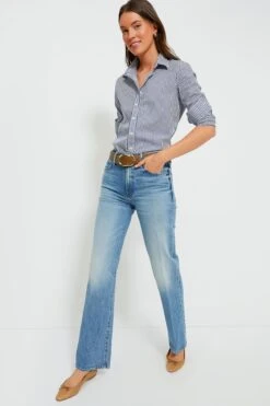 Striped Essential Icon Shirt -Loeffler Randall Store 3xLsGdWLdw0LKsVde7X11RzWXqpzomtL 1