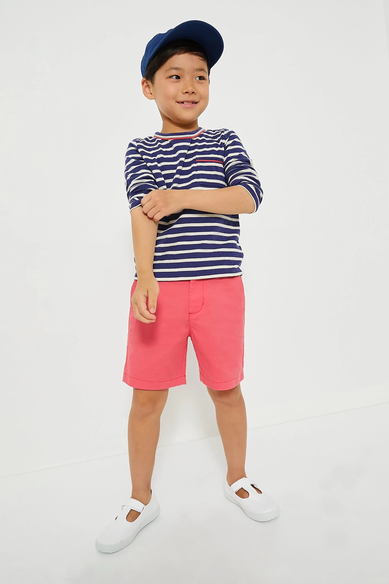 Cienta White Velcro T-Straps 2 Cienta White Velcro T-Straps - Image 2