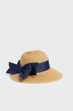 Exclusive Navy Packable Wide Bow Sunhat -Loeffler Randall Store 41Afn32LG3gg7KFCgdj4VdQVpAAsktni 1