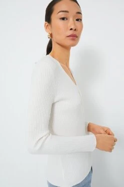 Winter White Hendrix Henley -Loeffler Randall Store 47N6UkzWgdj2PgiuOuPgnHZBklr2fVdw 1