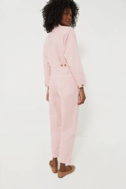 Blush Pink Herringbone Standard Zip Jumpsuit 9 Blush Pink Herringbone Standard Zip Jumpsuit -Loeffler Randall Store 4QBqUylVipulgNSubdiQIdylmFetrJYO 1