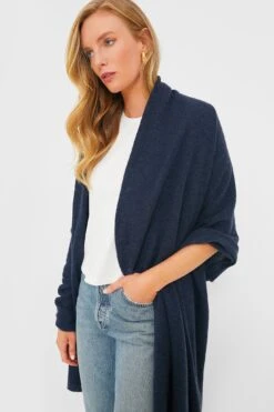 Midnight Cashmere Blanket Scarf 7 Midnight Cashmere Blanket Scarf -Loeffler Randall Store 4SbxrNjYumjYYAmynt74dxChoi3L7VHt 1