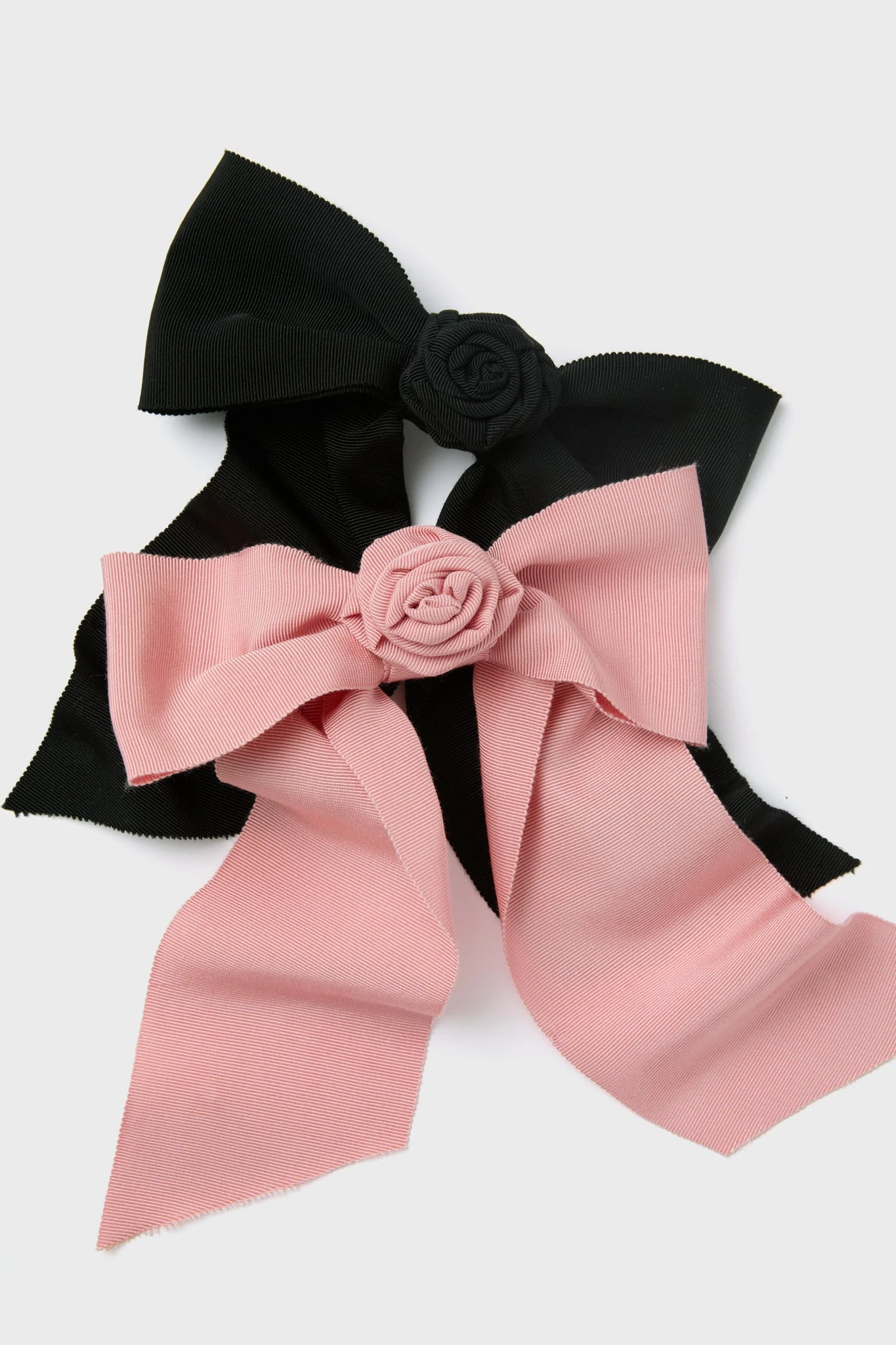 Pink Rosette Hair Bow 3 Pink Rosette Hair Bow - Image 3