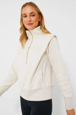 Varley Birch Marl Darah Half Zip Sweat 10 Varley Birch Marl Darah Half Zip Sweat -Loeffler Randall Store 4Wt8IpJu4dR1BmvXsT853oxJ5wO5VyPe 1