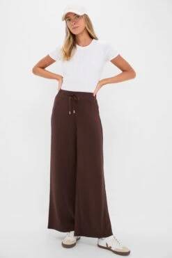 Chocolate Brown Wide Leg Comfort Stretch Finn Pants 11 Chocolate Brown Wide Leg Comfort Stretch Finn Pants -Loeffler Randall Store 4sqrJZN12ajYuKnrYg48F5gmv0pifQDK 1
