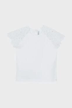 TARTINE ET CHOCOLAT White Eyelet Sleeve Blouse -Loeffler Randall Store 4xMH6wAYrcBuENmyM6cgopGG0JQ7oCgK 1