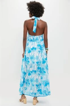 Flowers Waves Maui Halter Midi Dress -Loeffler Randall Store 5FZCYORij4S3XhJcs5LYTAmv1NdjZTyk 1