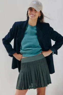 Army Green Cane 15 Inch Williams Tennis Skirt -Loeffler Randall Store 5IfEYOGKoUXnfC7BFYvWYDNe3ofFYJsI 1