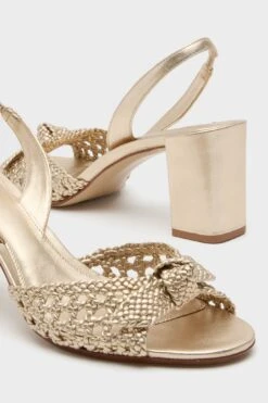 Golden Easy Clarita Block 75 Tresse Heels -Loeffler Randall Store 5WjAkV4bfnDwdjOO9a6oZJYEC2gp6cp3 1